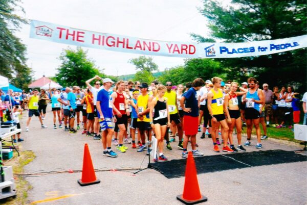the starting line of the Highland Yard
