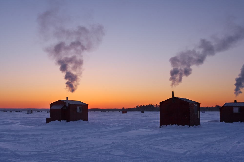 Ice Hut Rentals in Northeastern Ontario