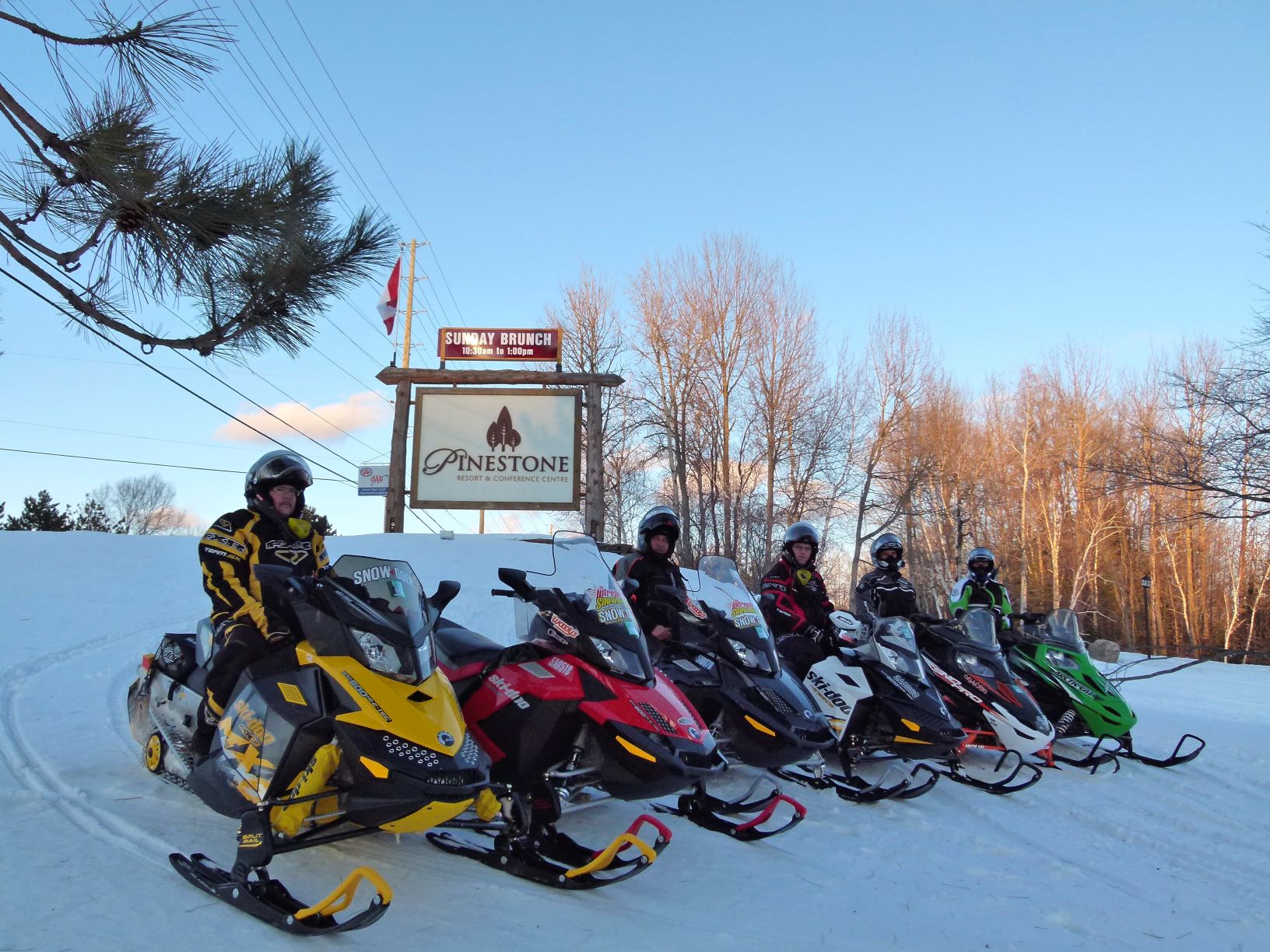 snowmobile tours haliburton