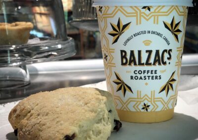 Coffee and snack