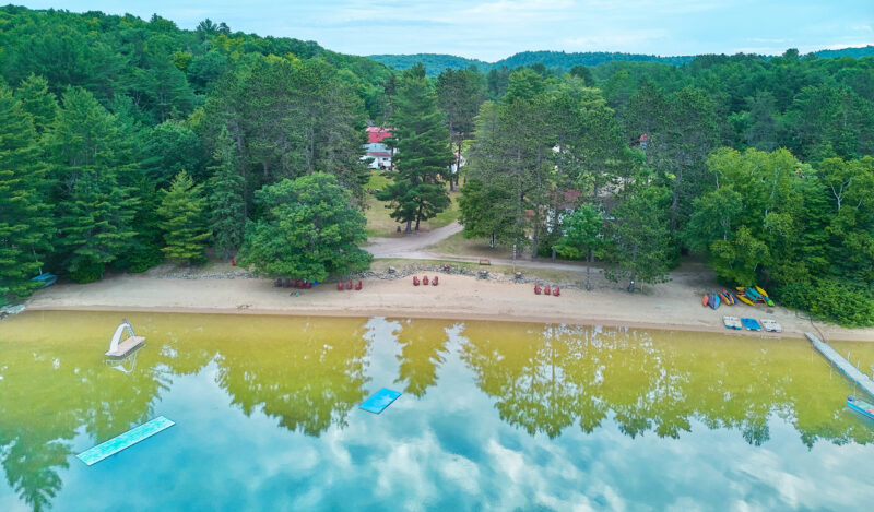 Sandy Lane Resort's dock and beach