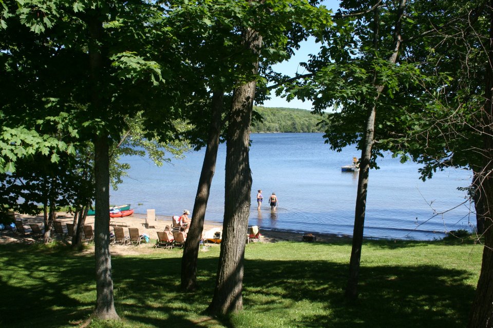 buttermilk falls resort beach