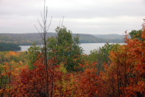 View at Lake St. Peter Lookout